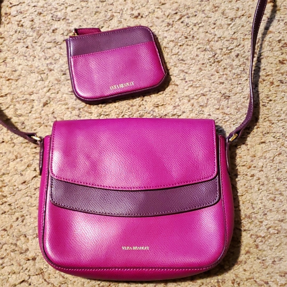 Vera Bradley Crossbody Bag with Coinpurse